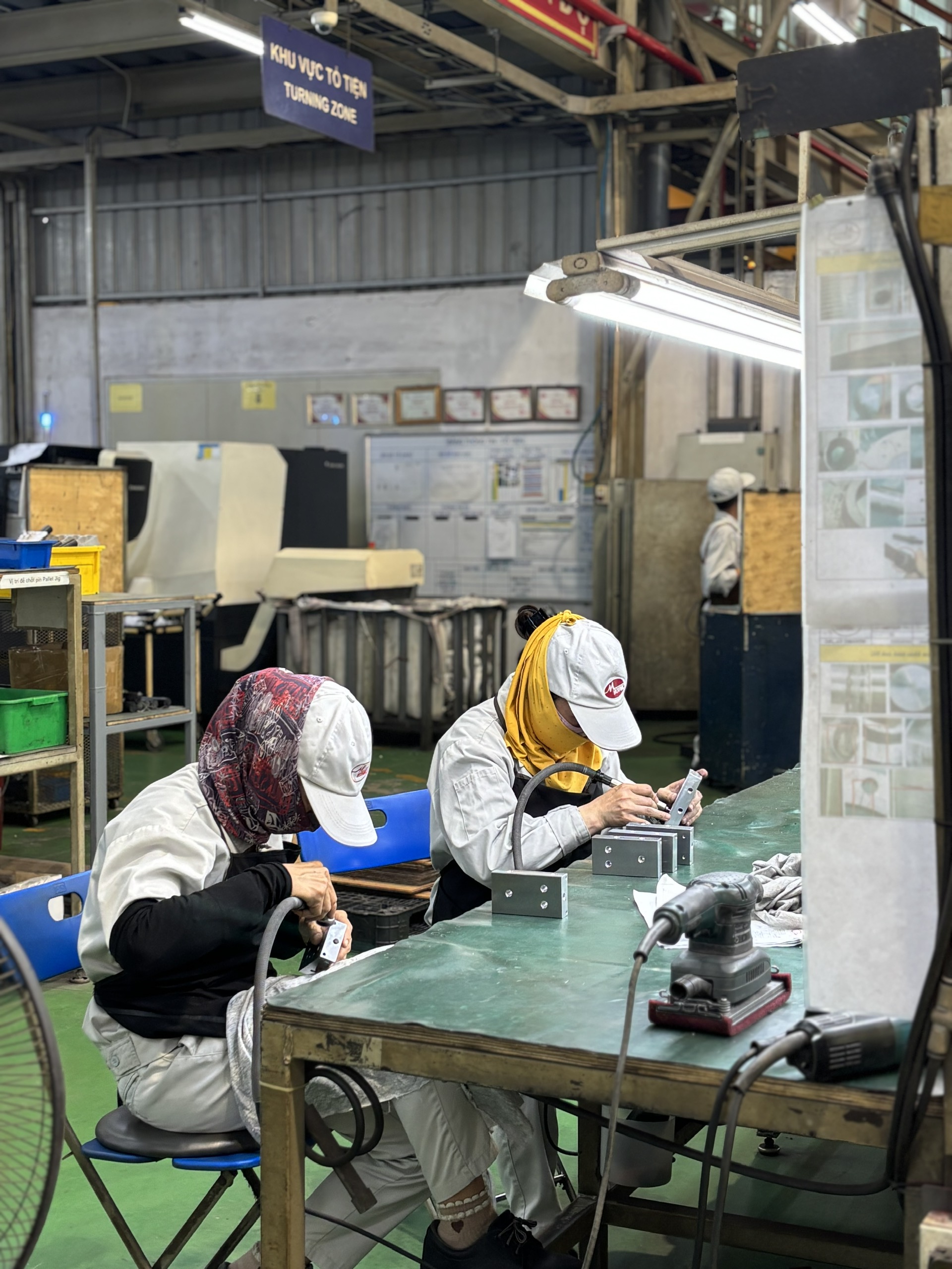 Tiến độ làm việc tại MEKAMIC